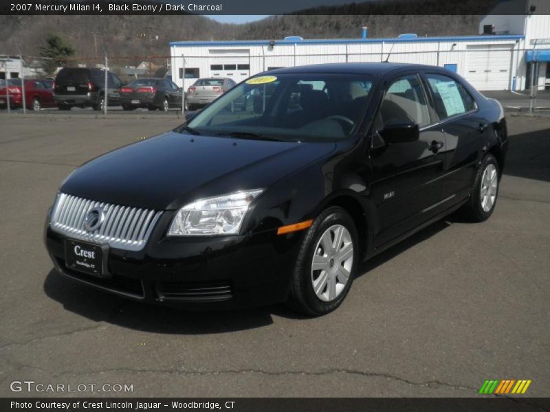 Black Ebony / Dark Charcoal 2007 Mercury Milan I4
