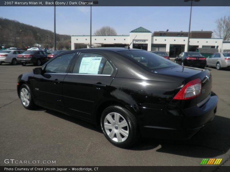 Black Ebony / Dark Charcoal 2007 Mercury Milan I4