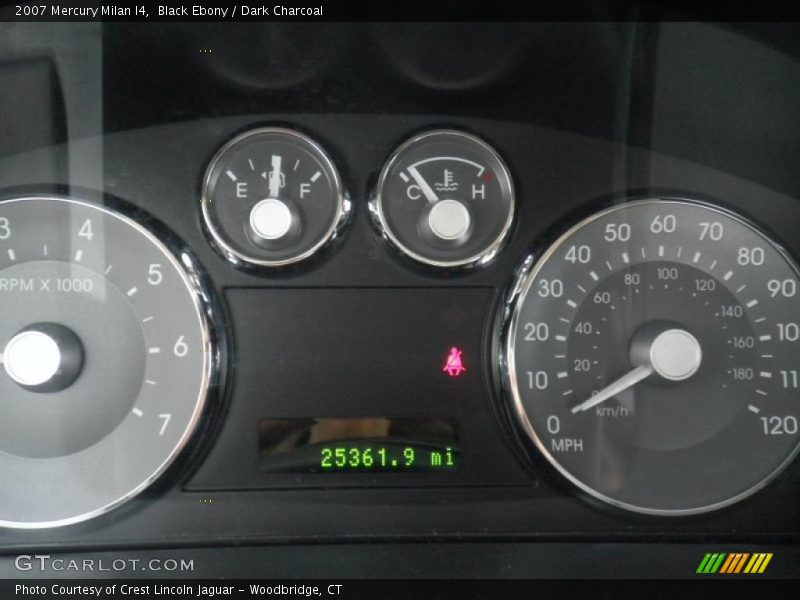 Black Ebony / Dark Charcoal 2007 Mercury Milan I4