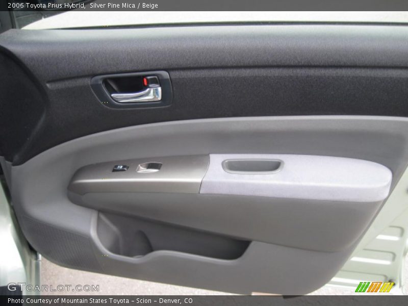 Silver Pine Mica / Beige 2006 Toyota Prius Hybrid