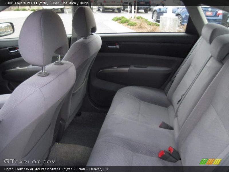 Silver Pine Mica / Beige 2006 Toyota Prius Hybrid