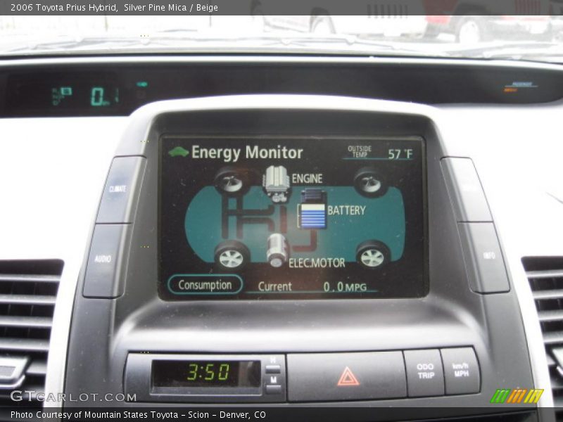 Silver Pine Mica / Beige 2006 Toyota Prius Hybrid
