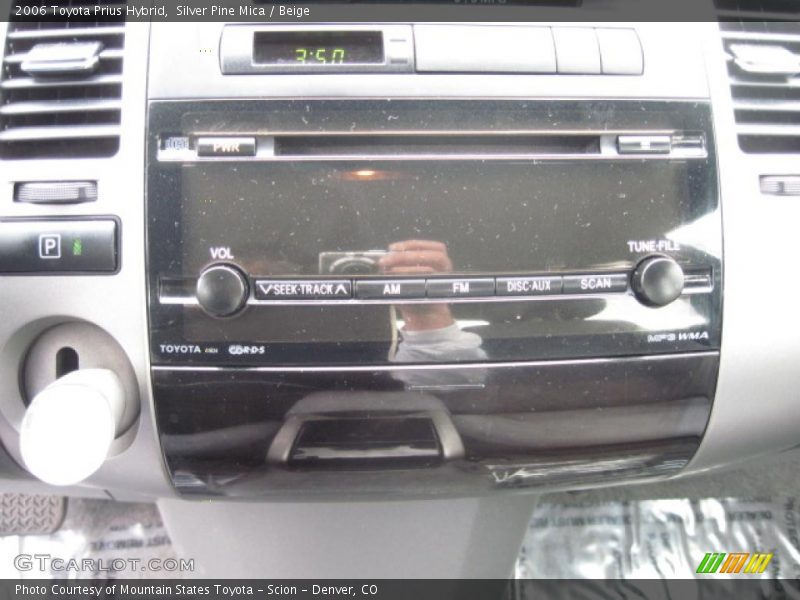 Silver Pine Mica / Beige 2006 Toyota Prius Hybrid