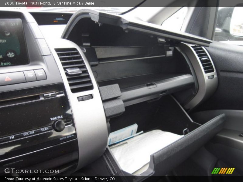 Silver Pine Mica / Beige 2006 Toyota Prius Hybrid
