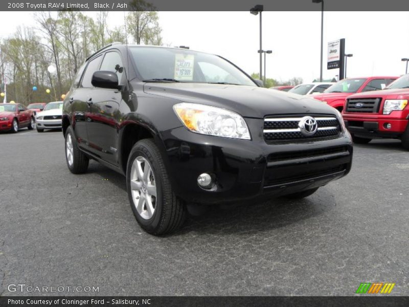 Black / Ash 2008 Toyota RAV4 Limited