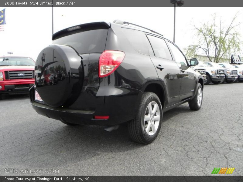 Black / Ash 2008 Toyota RAV4 Limited