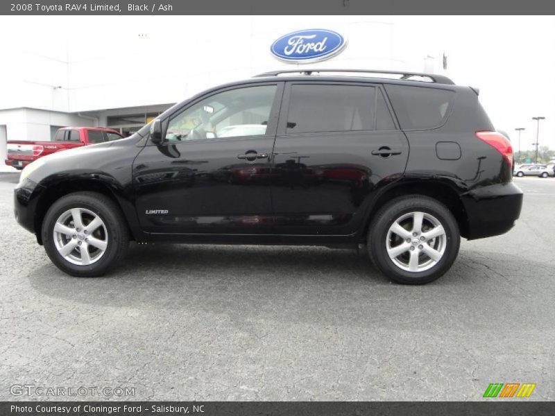 Black / Ash 2008 Toyota RAV4 Limited
