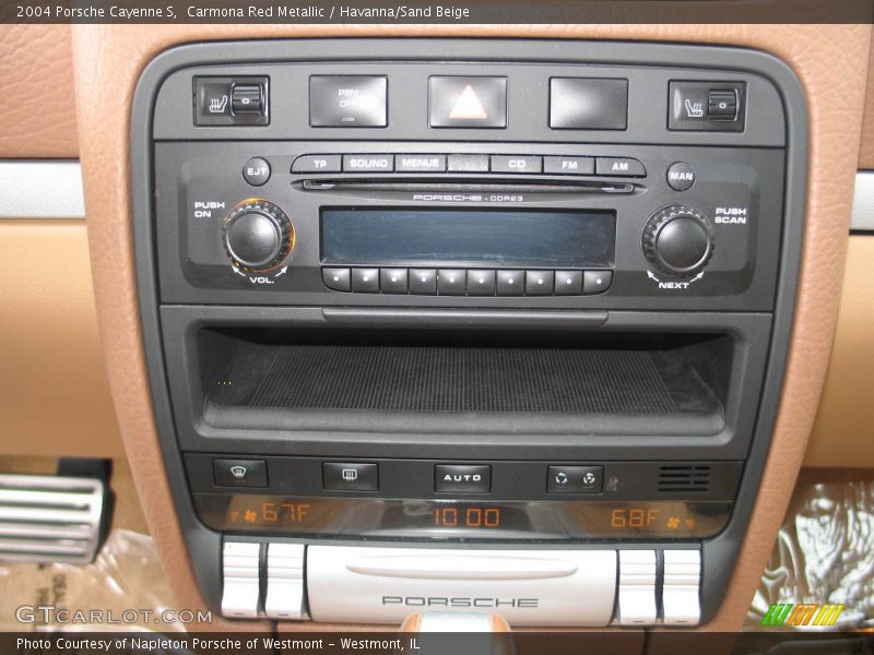 Carmona Red Metallic / Havanna/Sand Beige 2004 Porsche Cayenne S
