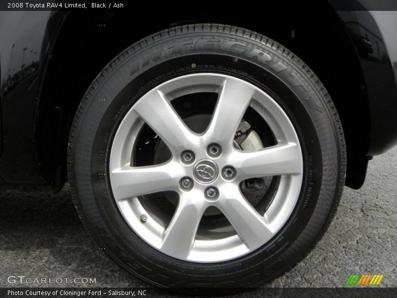 Black / Ash 2008 Toyota RAV4 Limited
