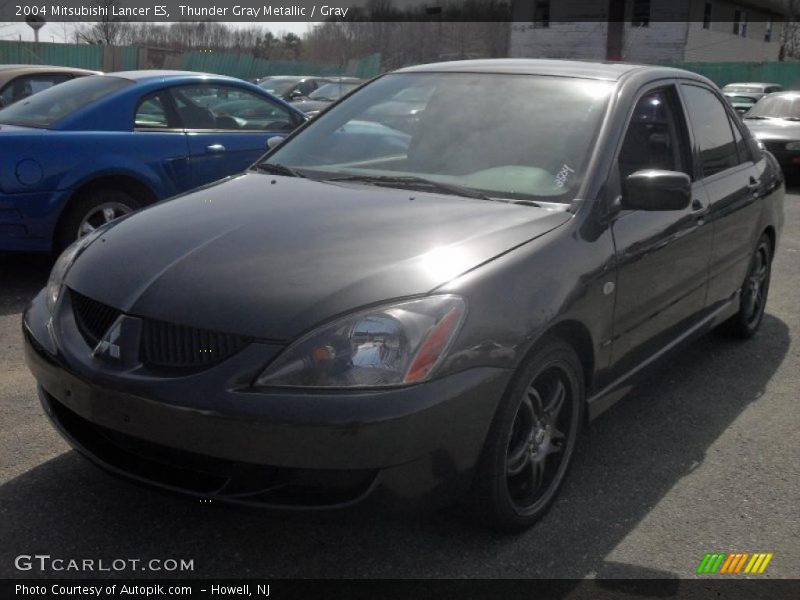 Thunder Gray Metallic / Gray 2004 Mitsubishi Lancer ES