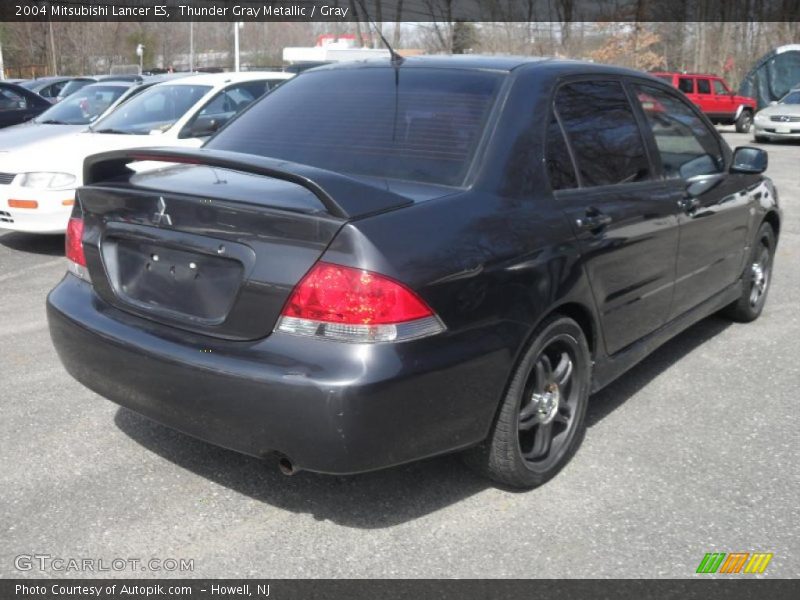 Thunder Gray Metallic / Gray 2004 Mitsubishi Lancer ES