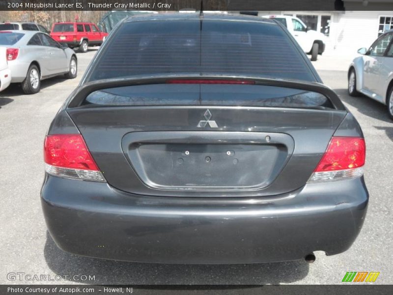 Thunder Gray Metallic / Gray 2004 Mitsubishi Lancer ES