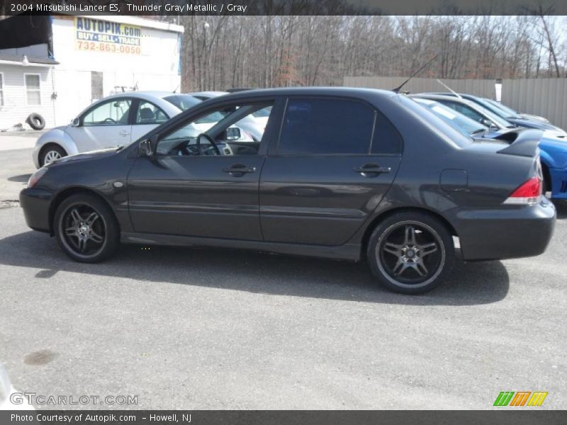 Thunder Gray Metallic / Gray 2004 Mitsubishi Lancer ES