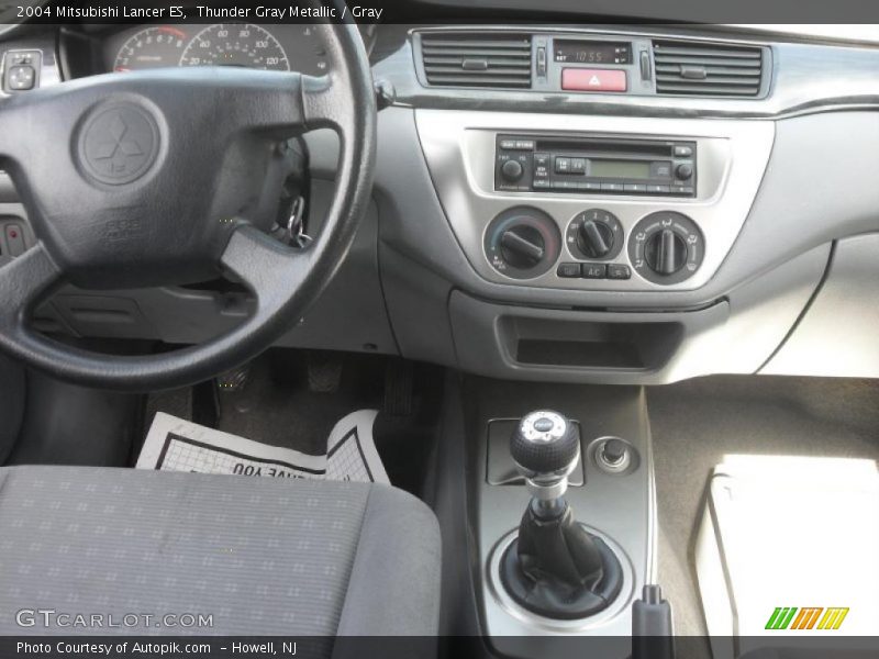 Thunder Gray Metallic / Gray 2004 Mitsubishi Lancer ES