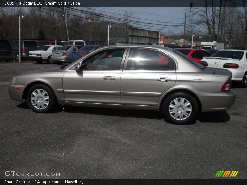 Cream Gold / Beige 2005 Kia Optima LX