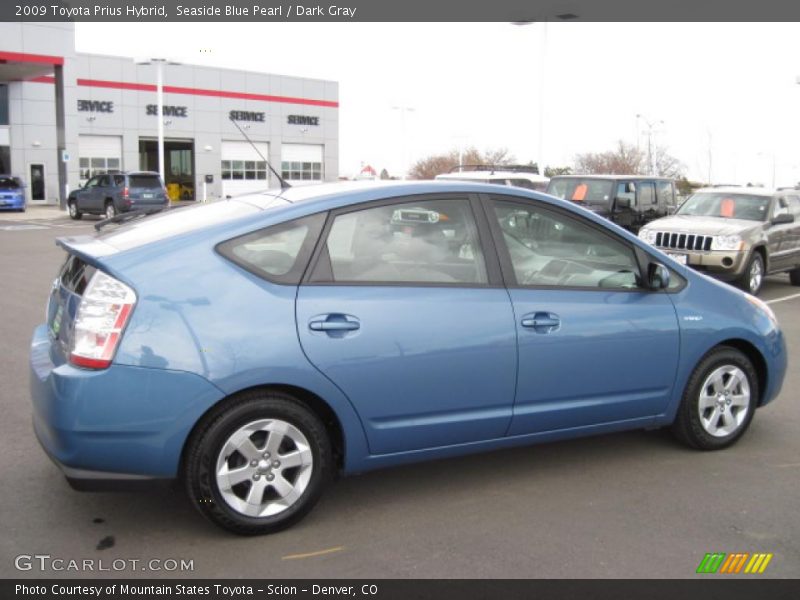 Seaside Blue Pearl / Dark Gray 2009 Toyota Prius Hybrid