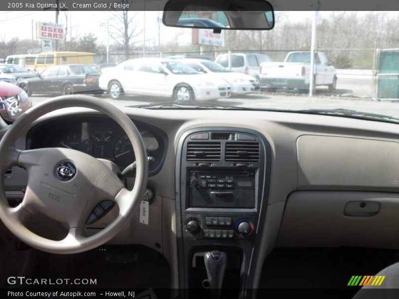 Cream Gold / Beige 2005 Kia Optima LX