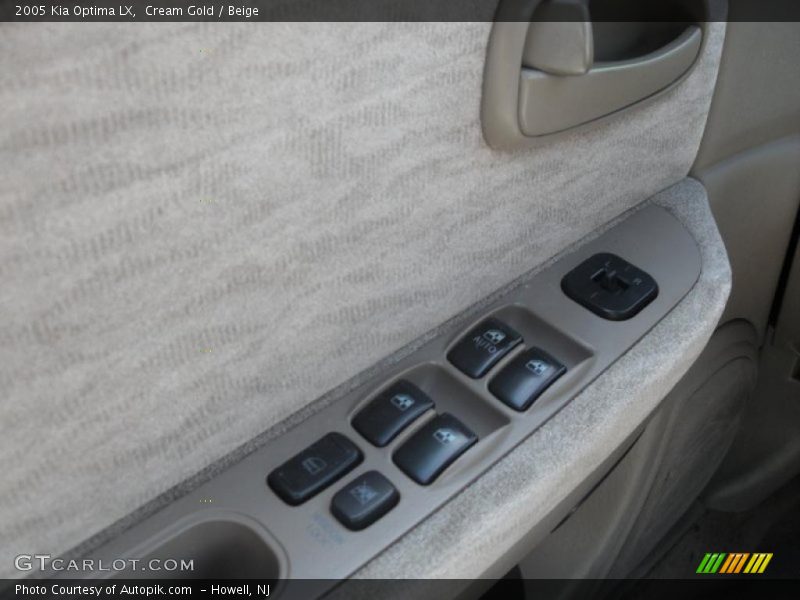 Cream Gold / Beige 2005 Kia Optima LX