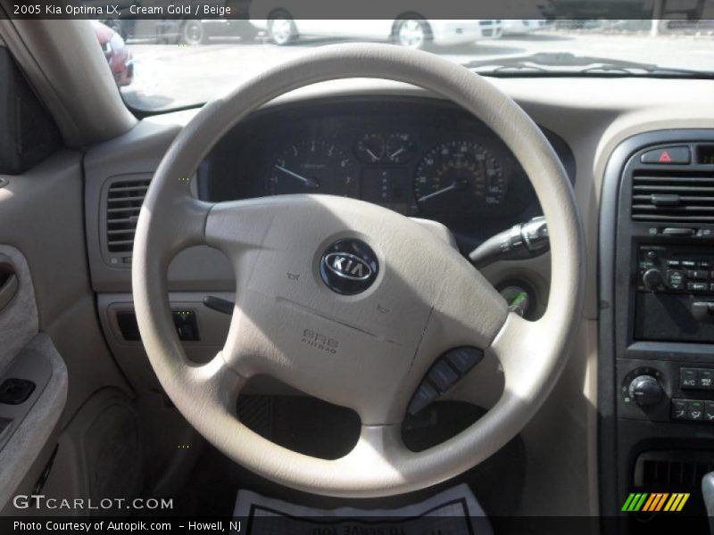 Cream Gold / Beige 2005 Kia Optima LX