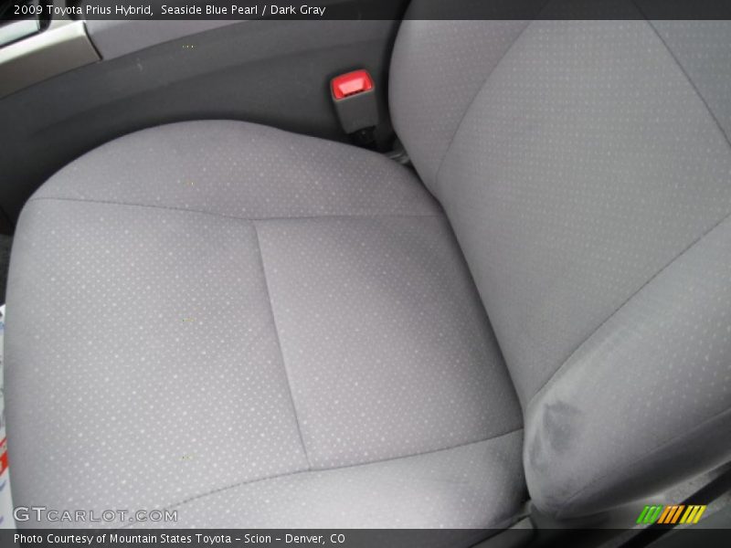 Seaside Blue Pearl / Dark Gray 2009 Toyota Prius Hybrid