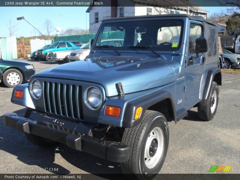 Gunmetal Pearlcoat / Black 1999 Jeep Wrangler SE 4x4