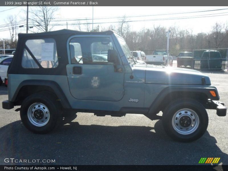 Gunmetal Pearlcoat / Black 1999 Jeep Wrangler SE 4x4