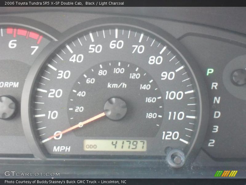 Black / Light Charcoal 2006 Toyota Tundra SR5 X-SP Double Cab