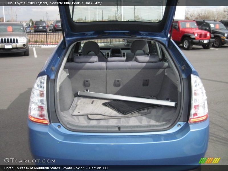 Seaside Blue Pearl / Dark Gray 2009 Toyota Prius Hybrid