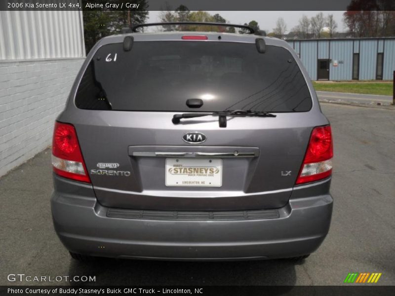 Alpine Gray / Gray 2006 Kia Sorento LX 4x4