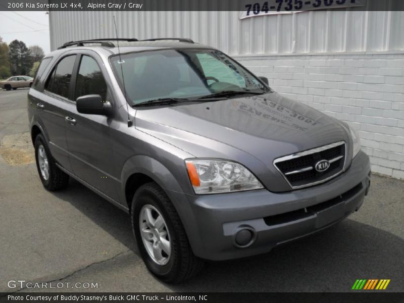 Alpine Gray / Gray 2006 Kia Sorento LX 4x4