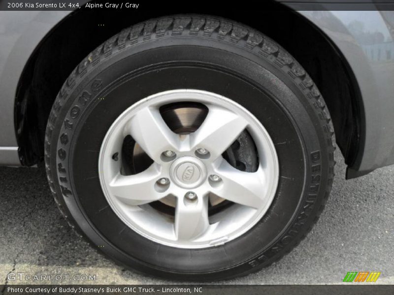 Alpine Gray / Gray 2006 Kia Sorento LX 4x4
