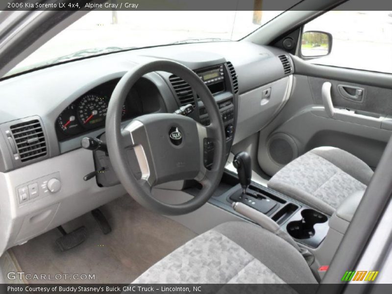 Alpine Gray / Gray 2006 Kia Sorento LX 4x4