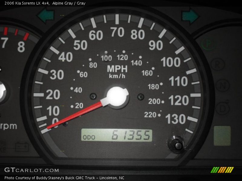 Alpine Gray / Gray 2006 Kia Sorento LX 4x4