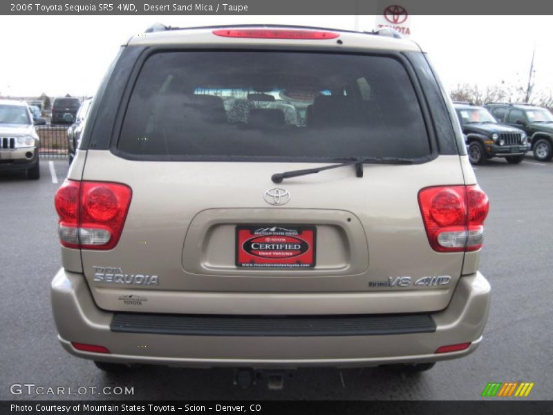 Desert Sand Mica / Taupe 2006 Toyota Sequoia SR5 4WD