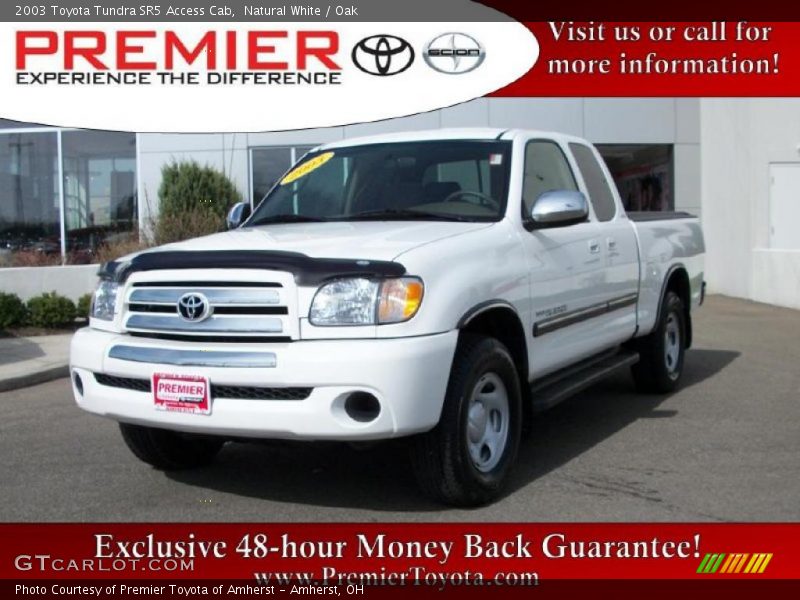 Natural White / Oak 2003 Toyota Tundra SR5 Access Cab