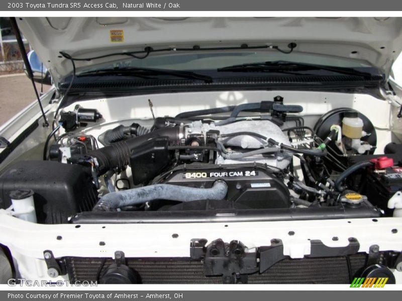 Natural White / Oak 2003 Toyota Tundra SR5 Access Cab