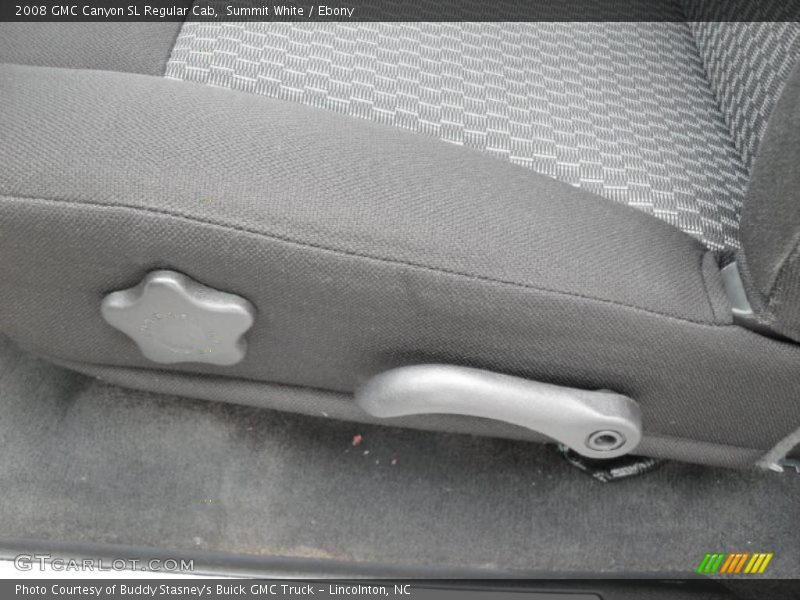 Summit White / Ebony 2008 GMC Canyon SL Regular Cab