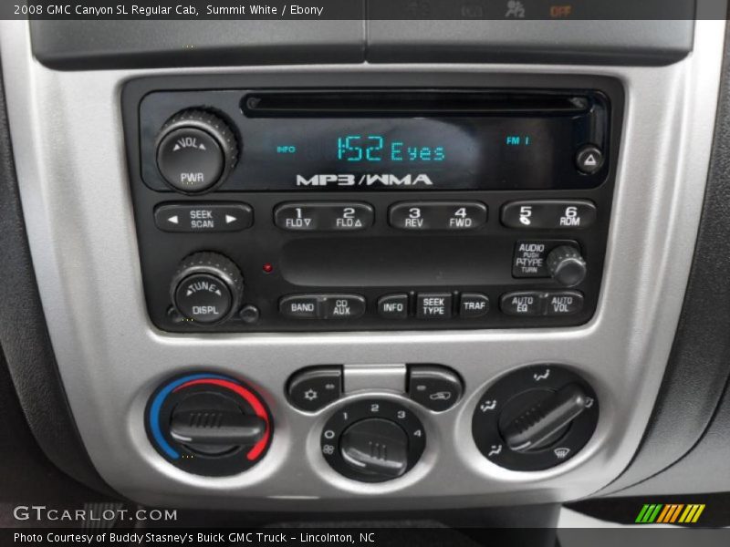 Summit White / Ebony 2008 GMC Canyon SL Regular Cab