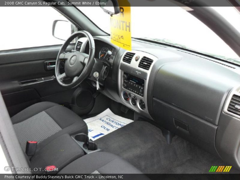 Summit White / Ebony 2008 GMC Canyon SL Regular Cab