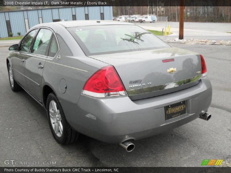 Dark Silver Metallic / Ebony Black 2008 Chevrolet Impala LT
