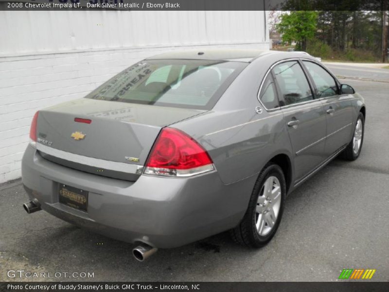 Dark Silver Metallic / Ebony Black 2008 Chevrolet Impala LT
