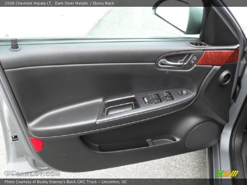 Dark Silver Metallic / Ebony Black 2008 Chevrolet Impala LT