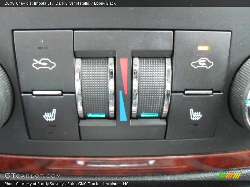 Dark Silver Metallic / Ebony Black 2008 Chevrolet Impala LT