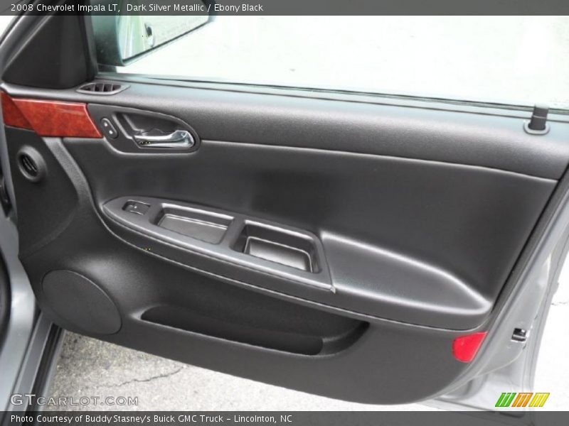 Dark Silver Metallic / Ebony Black 2008 Chevrolet Impala LT