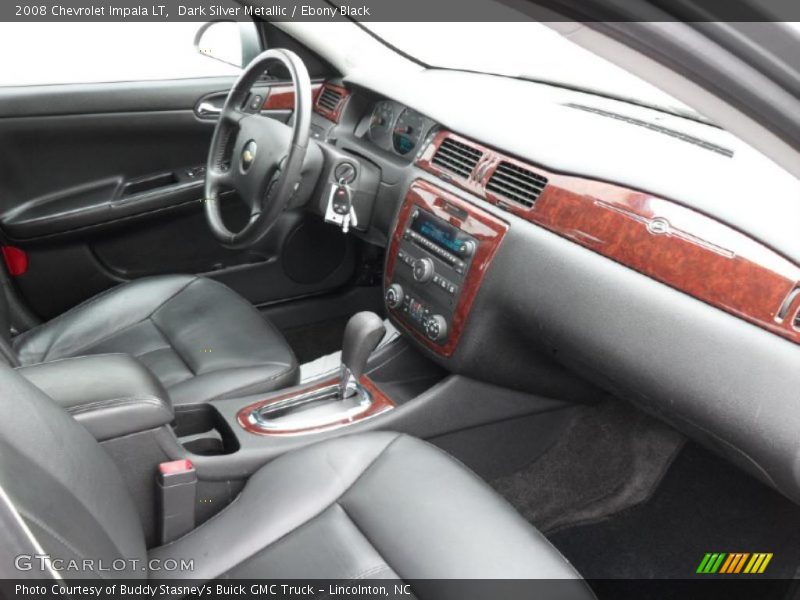 Dark Silver Metallic / Ebony Black 2008 Chevrolet Impala LT