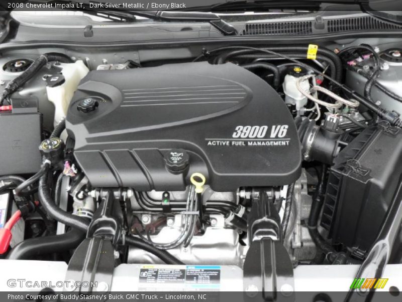 Dark Silver Metallic / Ebony Black 2008 Chevrolet Impala LT