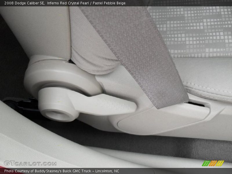 Inferno Red Crystal Pearl / Pastel Pebble Beige 2008 Dodge Caliber SE