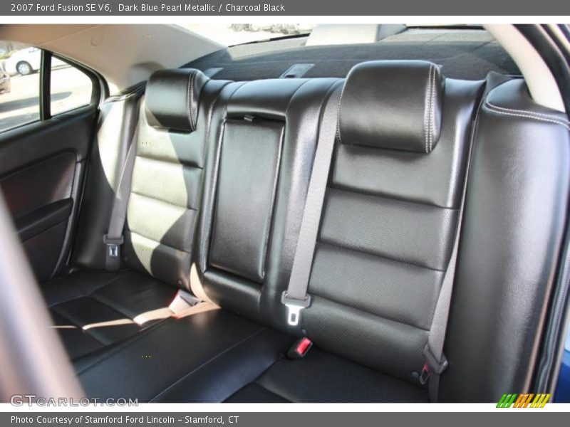 Dark Blue Pearl Metallic / Charcoal Black 2007 Ford Fusion SE V6