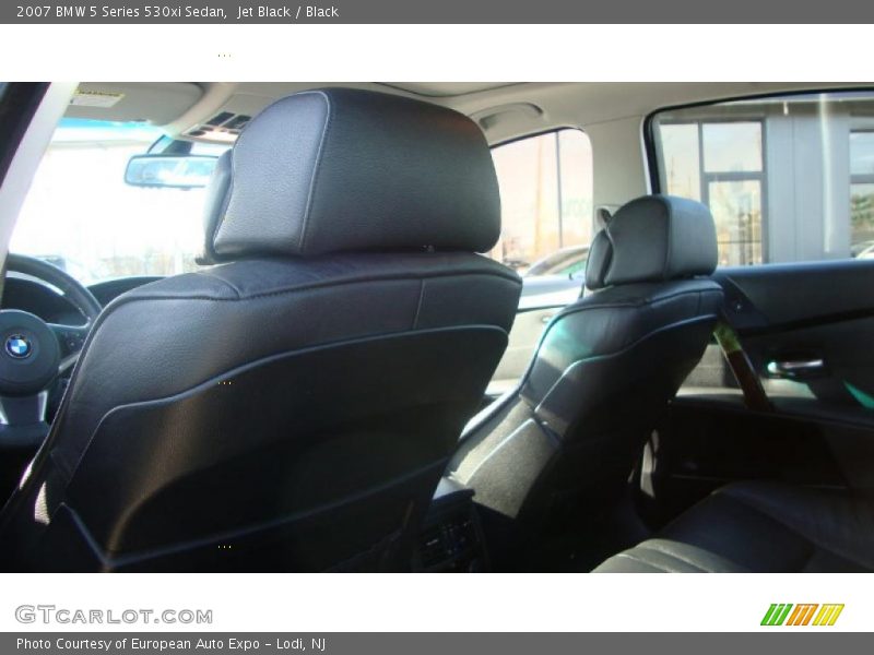 Jet Black / Black 2007 BMW 5 Series 530xi Sedan