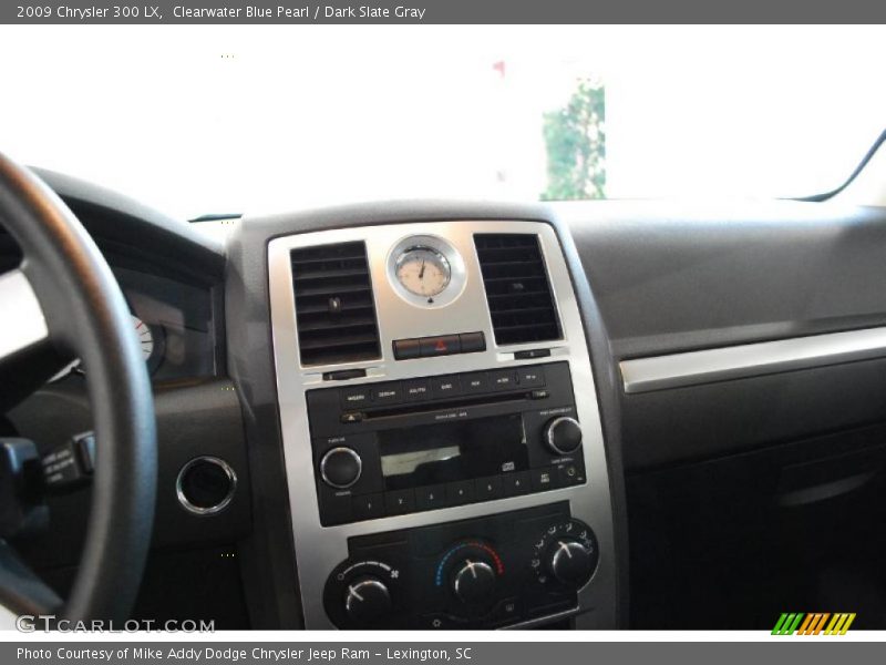 Clearwater Blue Pearl / Dark Slate Gray 2009 Chrysler 300 LX